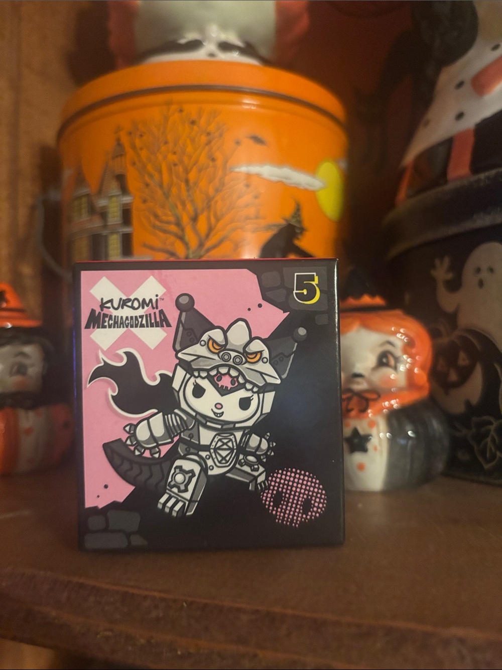 McDONALD'S HELLO KITTY GODZILLA HAPPY MEAL TOYS #5 Kuromi x Mechagodzilla